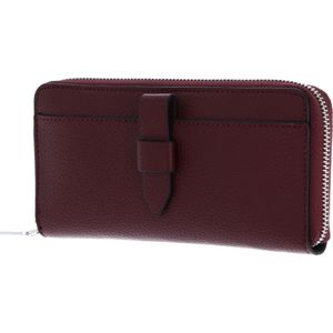 ESPRIT Portemonnee Nici Casual Zip Around Wallet Garnet Red Wijnrood