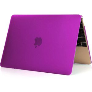 Macbook Case voor Macbook Pro Retina 13 inch 2014 / 2015 -  Matte Hard Case - Diep Paars