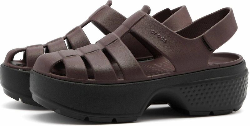 Crocs, Dames, Schoenen, Bruin, Maat: 35 EU