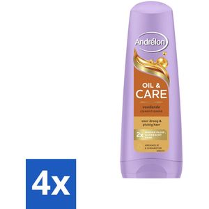 Andrélon – Conditioner – Oil & Care – 200 ml - Voordeelverpakking - 4 stuks