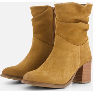 Cellini Enkellaarsjes cognac Suede - Maat 40