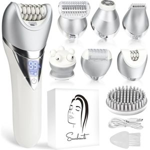 Sansbeauté - 7 in 1 Ladyshave - Scheerapparaat - Voor Vrouwen - Waterproof