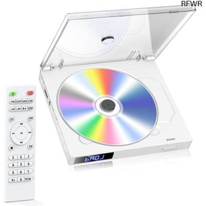 RFWR® Kleine HDMI DVD-Speler 1080p Full HD - Regiovrij en USB-ondersteuning