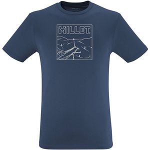 Millet - Cimaï Climb - T-shirt - Blauw - Korte Mouwen