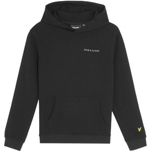 Lyle & Scott - Script Logo Hoodie - Zwart - Jongens