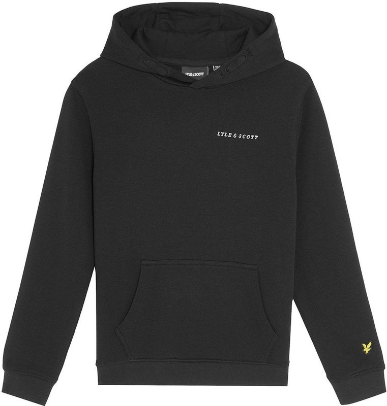 Lyle & Scott - Script Logo Hoodie - Zwart - Jongens