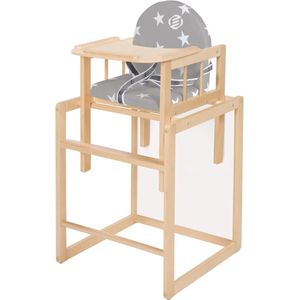 Equivera Babystoel Voor Aan Tafel - Kinderstoel - Babystoel - Baby Eetstoel - Baby Stoeltje Zitten Voor Thuis - Kinderzetel
