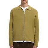 Selected Light Knit Full Zip Cardigan Vest Heren - Maat M