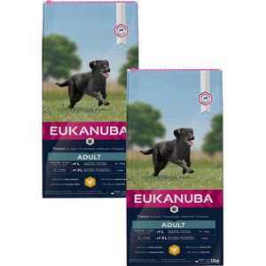 Eukanuba Adult Large Breed Kip - Hondenvoer - 2 x 12 kg