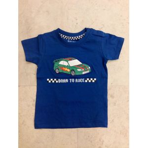 Blue Seven-Mini Boys knitted shirt-Ocean