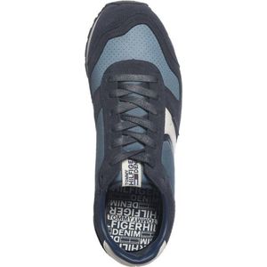 Tommy Hilfiger Heren Sneakers - Blauw - Maat 42