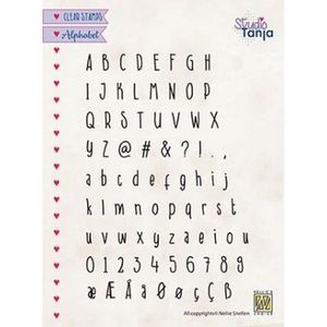 ALCS005 Clear Stamps Alphabet Javi - Nellie Snellen stempel - letters& cijfers Alfabet