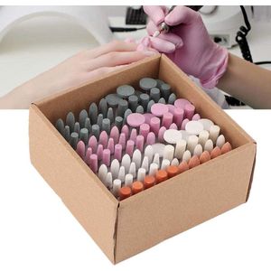 Professionele Nail Drill Bit Set - 100pcs Set voor Gel Acrylic Cuticle Verwijdering - Manicure Pedicure Thuis Gebruik