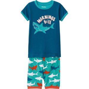 Hatley pyjama korte broek Great White Shark maat 98-104