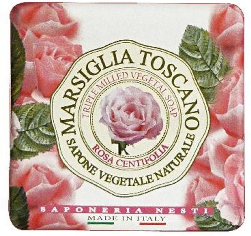 nesti dante zeepblokje marsiglia met rozen