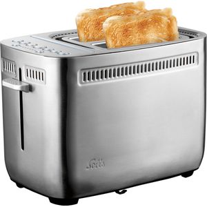 Solis Sandwich Toaster 8003 Toaster Broodrooster - Tosti Apparaat - Zilver