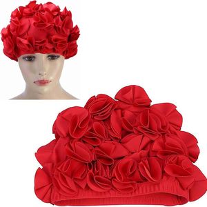 badmuts - Fashion Dames Badmuts - Retro Badmuts met - Dames Badmuts - Badmuts - voor zwemmen en douchen