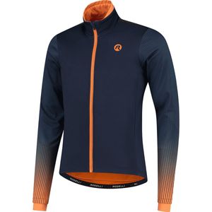 Rogelli Trace Winterjack - Fietsjack Heren - Paars/Oranje - Maat S