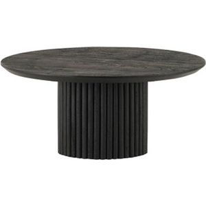 Salontafel Congo rond 90cm Acacia | Black