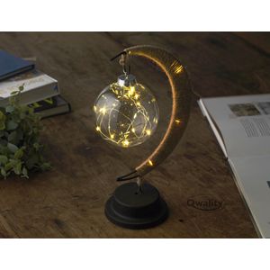 Maannachtlamp – Nachtlampje – Magische Lamp - Nachtlamp voor Volwassenen - Nachtlampje voor kinderen – Magisch Nacht lampje - Decoratie– Qwality