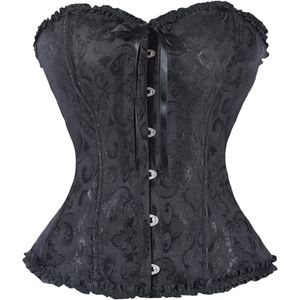 Dames Corset Onderborsttaille Cincher Gothic Vintage Top Shaper Bustier