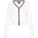 DreiMaster - Maritime Collectie - Vest - Cropped - Puntige Halslijn