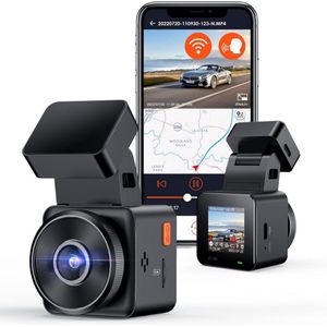 Lexium Dashcam - Daschcams - Auto - Camera - Vooruit - Achteruit - Video - Autobeveiliging - Parkeerbeveiliging - Recording - Dag en Nacht - Schadepreventie