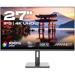 JAPANNEXT Monitor 27"" IPS 4K UHD (3840x2160) | JN-IPS2709UHDR
