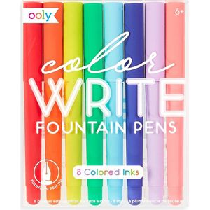 Ooly - Gekleurde vulpennen 'Color Write Fountain Pens'