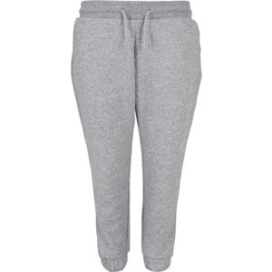 Urban Classics - Basics Girls Kinder joggingbroek - Kids 158/164 - Paars/Beige
