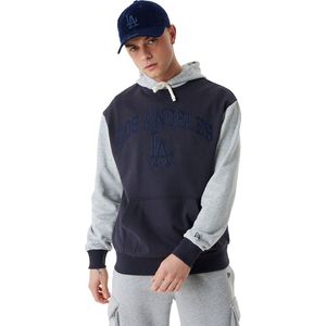 New Era Mlb Team Patch Os Los Angeles Dodgers Hoodie 60424434 - Kleur Blauw