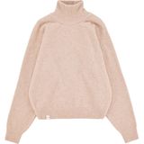 Makia - Sara Knit - Gebreide Trui - Beige - Hoge Hals