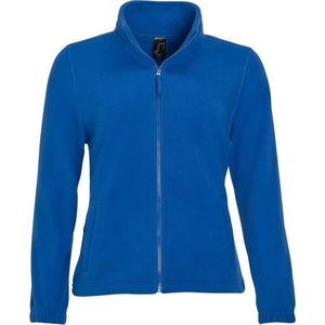 SOLS Dames/dames North Full Zip Fleece Jacket (Koningsblauw)