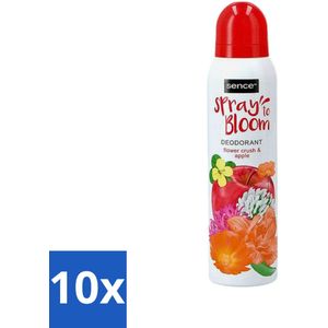 Sence - Body-X Women - Deodorant - Spray - 150 ml - Bulkverpakking - 10 stuks
