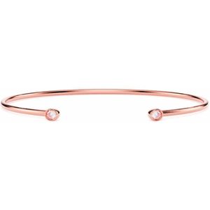 Elysian Armband Dames - 316L Roestvrij Staal - 18K Rosé Goud verguld - Luxe geschenkdoos - 16 + 4 cm