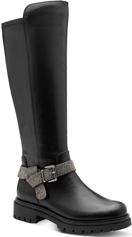 Marco Tozzi - BY GUIDO MARIA KRETSCHMER - Dames Laarzen - Zwart - 38 cm Schafthoogte