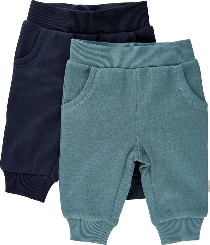 Minymo Joggingbroek - 2-pack - Kobold Blue - Minymo - 50 - Joggingbroek