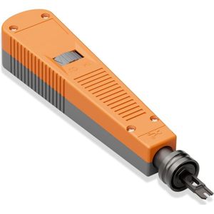 - 1 Stuk Punch Down Tool met 110 Blade Type voor Ethernet Punch Down Block Keystone Jack en Netwerkkabel Reparatie