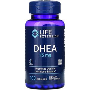 DHEA 15 mg (100 Capsules) - Life Extension