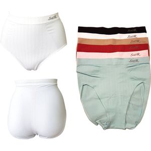 Slips assorti kleuren 6pack maat XL