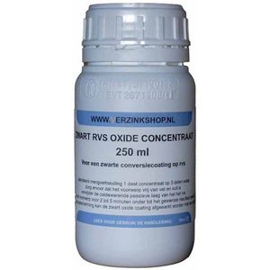 Zwart RVS Oxide Concentraat - 125 ml