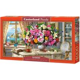 Summer Flowers and Cup of Tea Puzzel (4000 stukjes) - Hobby Puzzel