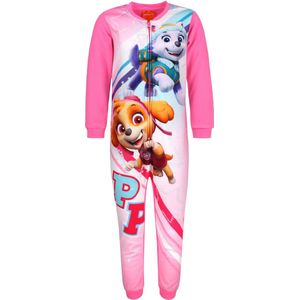 PAW Patrol Skye, Everest - Eendelige pyjama / meisjes jumpsuit, fleece, roze OEKO-TEX / 92-98