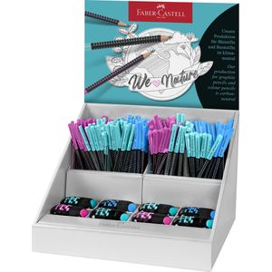 Faber-Castell grafietpotloden - Grip two tone - display 240 stuks - FC-201973