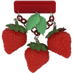 Lily Strawberry Broche