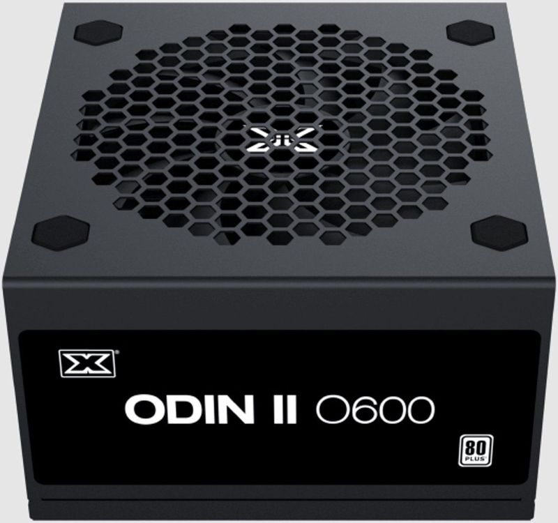 XIGMATEK - Odin II O600 - PC-voeding - 600W - 80Plus - Niet-modulair - Zwart