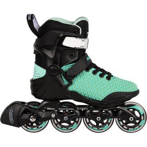 Powerslide Inlineskates - Maat 38 - Vrouwen - licht blauw - zwart