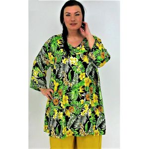 Luna Serena kenza tuniek groen print