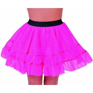 Magic Design Petticoat Kort Dames Polyester Roze Maat Xl