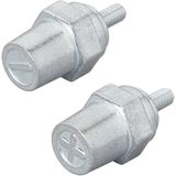 Accupolen Set - Zink - Schroefbaar M6 - Duurzaam